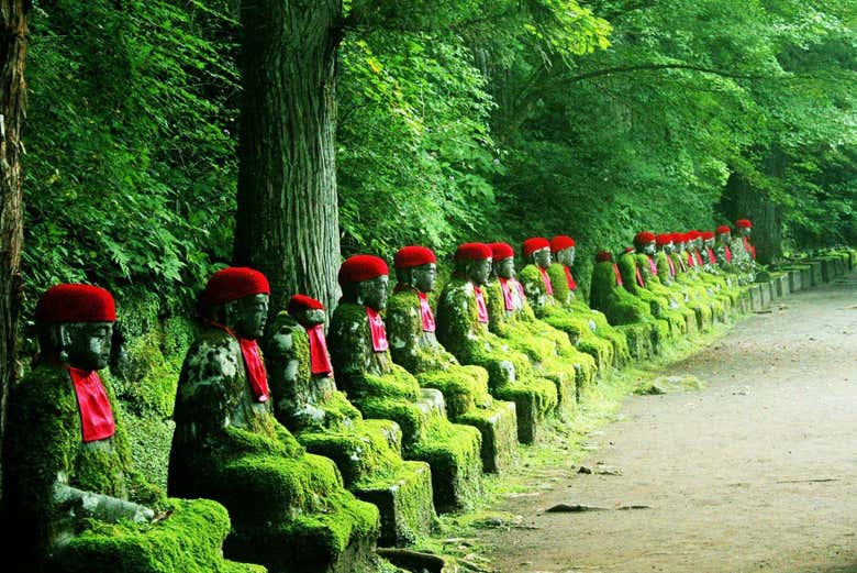 Uno dei monumenti religiosi di Nikko