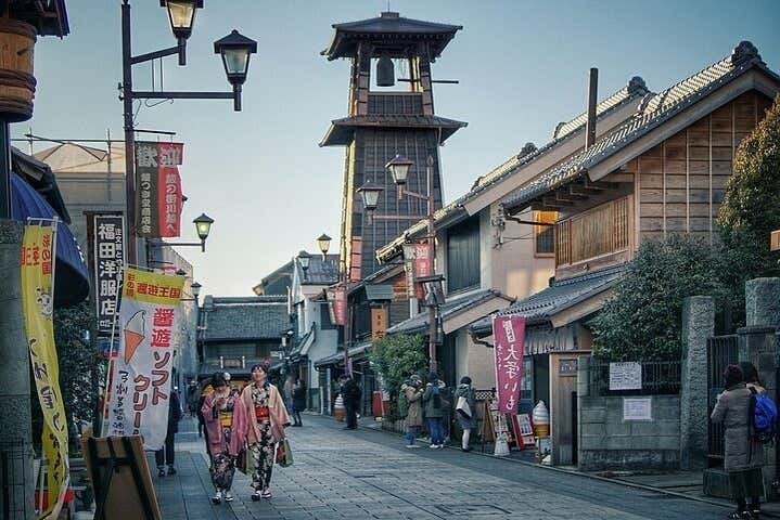 Tour nell'incantevole centro di Kawagoe