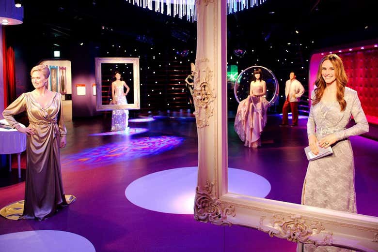 Alcuni dei famosi del Madame Tussauds