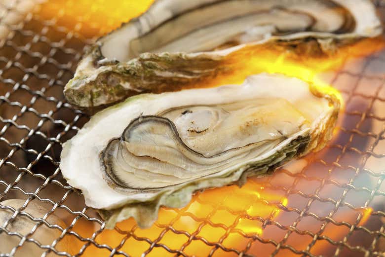 Ostriche a Tsukiji