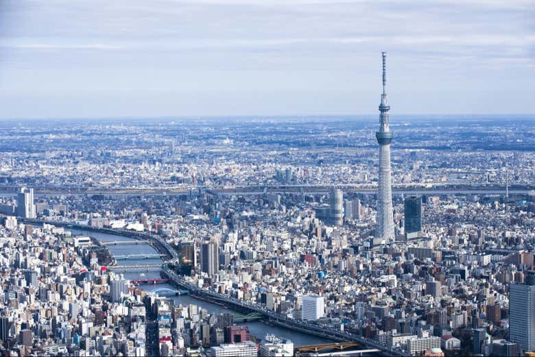 Skyline di Tokyo