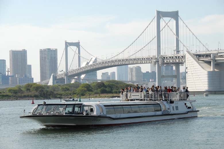 Barca turistica di Tokyo
