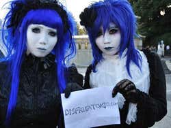 Ragazze travestite posando per la nostra web spagnola