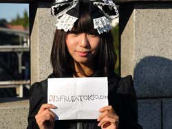 Gothic Lolita posando per la nostra web spagnola