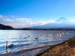 Hakone, Lago Achi e Monte Fuji