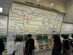 Mappa della metropolitana, Tokyo