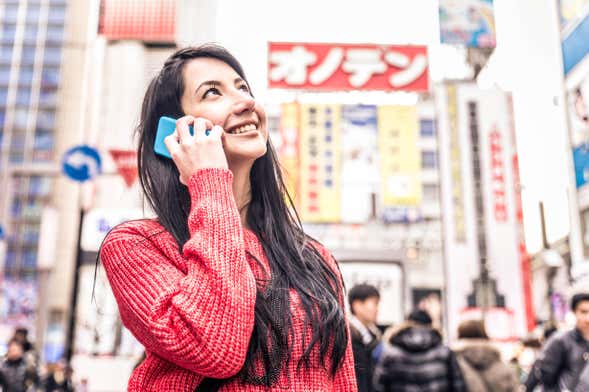 Scheda eSIM con Internet per il Giappone